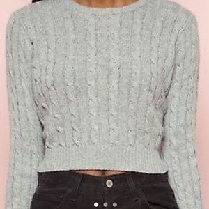 Brandy Melleville Gray Sweater